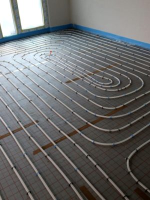 Instalación de suelo Radiante
